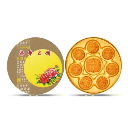 2025榮華月饼/元朗荣华★花好月圆系列  香港制造【蛋黄白莲蓉七星伴月月饼】408型