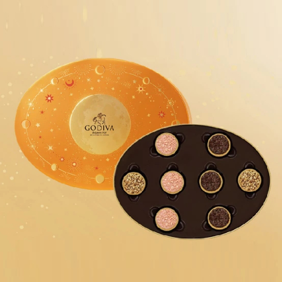 2025 GODIVA 歌帝梵★中秋限量版【中秋系列·四海月圆巧克力礼盒】358型